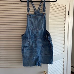 Madewell denim overalls